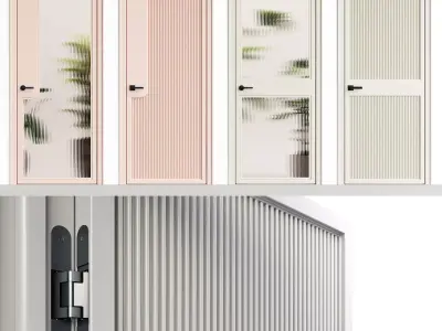 Interior door 005 3D model