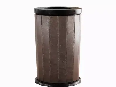 Street Trash Can Pack B