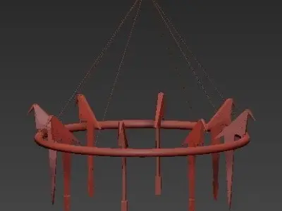 Perch Light Branch Grande 3D model