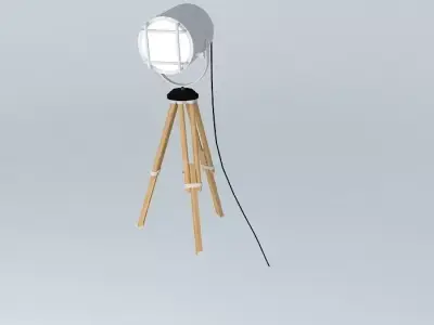 Tripod lamp  Free 3D model
