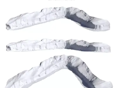 Snow  fence  3D model