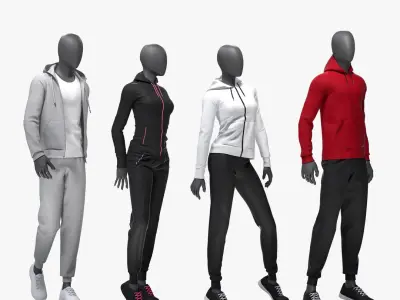  Sport suit set mixed 4 