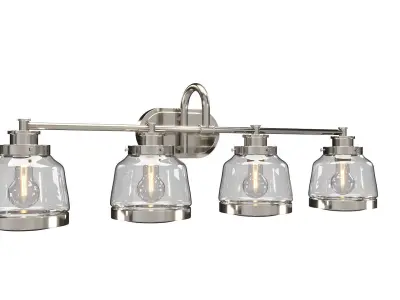 Judson 4-Light Bath Vanity Wall Light 3D model