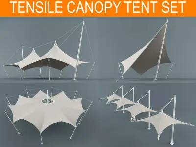 Canopy Tent 3D model