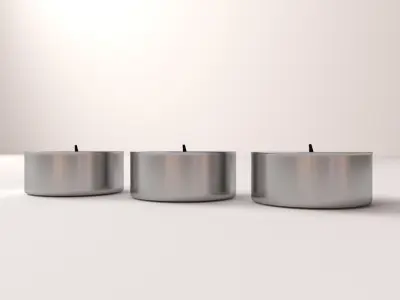 Aromatherapy Candle 3D model