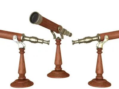 Telescopes Collection 3D model