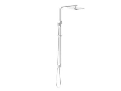 NX Cape Twin Shower 3D model