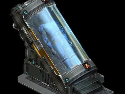 Spaceship - Indoor - Object 12 3D model
