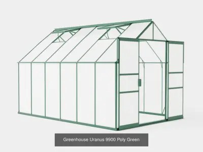 Collection of Greenhouse Uranus - 12 Models 3D Model Pack