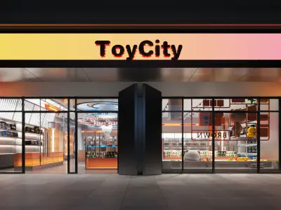 Toy Store interior 3D model