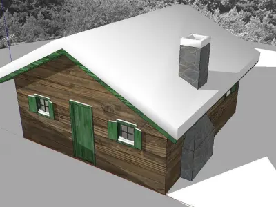 Creative Design-Holiday Cabin-0120 3D model
