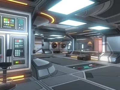 Scifi Kit Vol 2 Low-poly 3D model