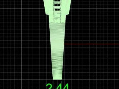 Jewelry ring 380 3D print model