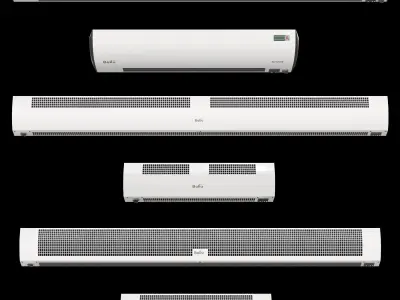 Ballu thermal curtain 3D model