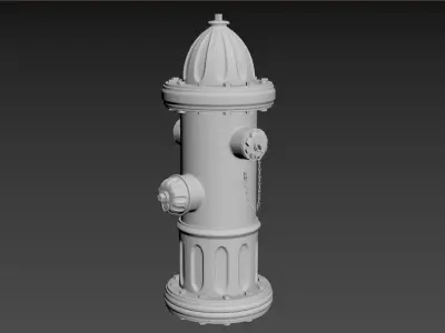  water hydrant 3D model