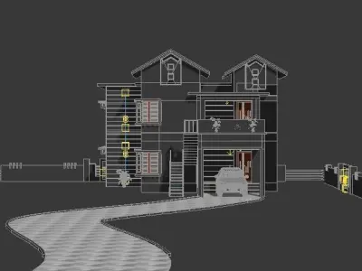 HOME 3 house 3D model