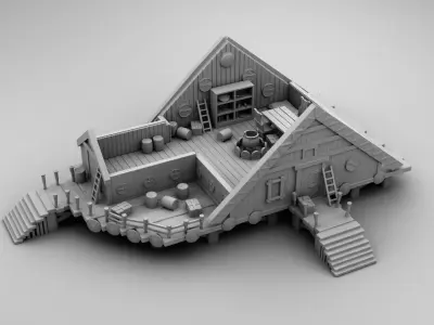 House of vikings 3D print model