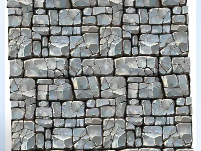 Stylized Wall Seamless Texture Texture 113