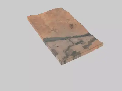 Omdurman City Low-poly 3D model