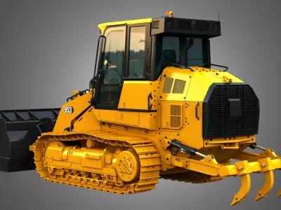 953 Track Loader - Bucket 3D model