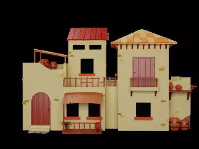 House 3D model 37
