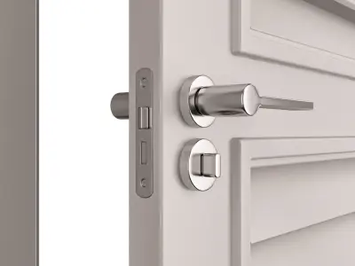 Interior doors blinds 02 3D model