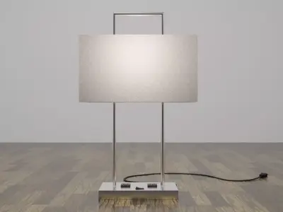 modern table lamp 3D model
