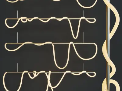 luke lamp tracer bar S  3D model