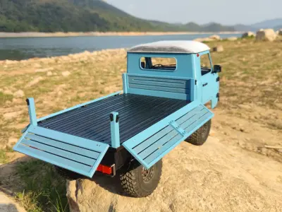 Crawler U452 Sideboard Flatbed - 1-10 RC body 3D print model