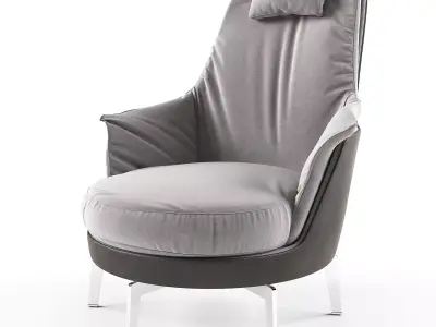 Guscioalto light armchair  3D model