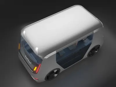  Futuristic Minibus 