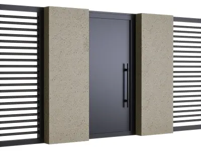 Fencing 39 3D model