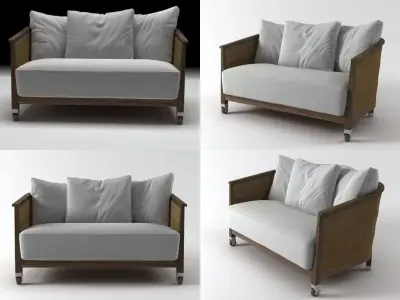 Mozart sofa 3D model