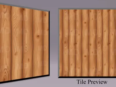 Cartoon Wood Textures Pack 38 - 10x PNG  Texture