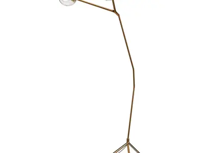 Branching Bubble Floor Lamp FL 02 01 by Lindsey Adelman 3D model
