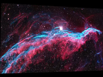 Veil Nebula 3D model