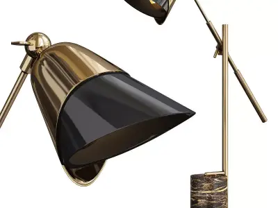 Castro Savoye Table Lamp Low-poly 3D model