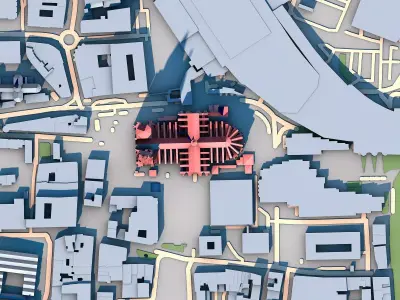 Cologne Cathedral Germany 3D model