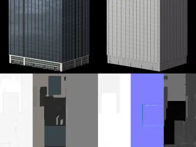 Office Building Pack 3D model