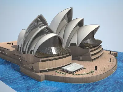 Sydney Opera House 3D model