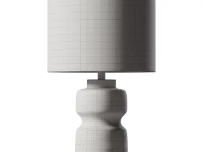Waken Curve Table Lamp 3D model