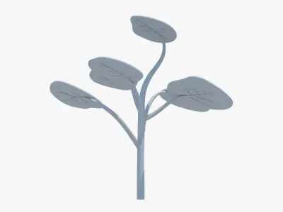 Solar Tree 3D model