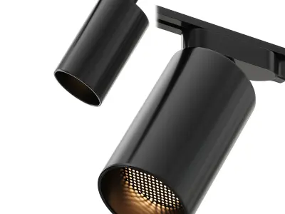 Bohemia empir style spy track black net 3D model