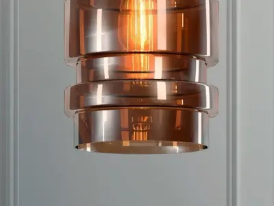 Hanging lamp LOFT HOUSE P-159 3D model