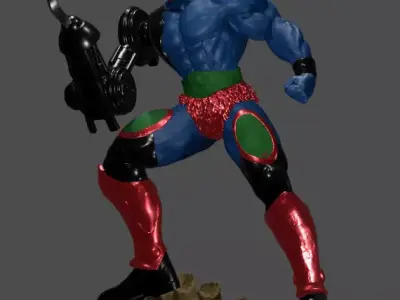 Trap Jaw from Masters of the Universe Classics Fanart 3D print model