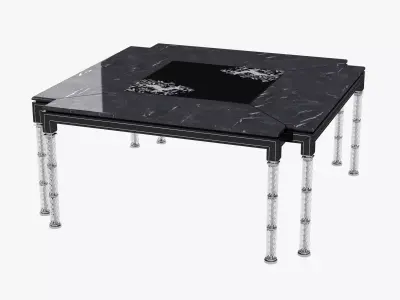arte veneziana low center table d40 3D model