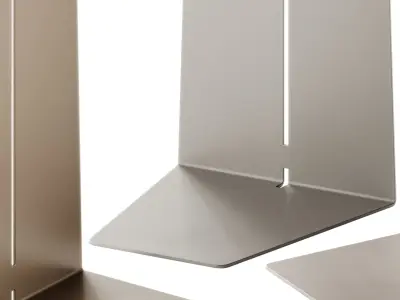 Diemme CLOCK Steel side table 3D model