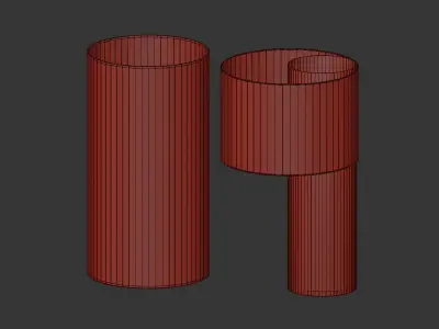 PEEKABOO Table Lamp by FREDERIK KURZWEG 3D model