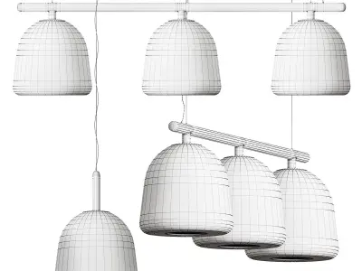 Marzais Creations POLO Pendant Lamp 3D model