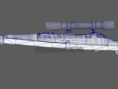 kar98kfianl  Low-poly 3D model